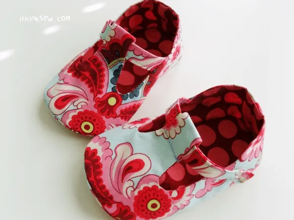 Botitas de tela para bebé paso a paso - Imagui