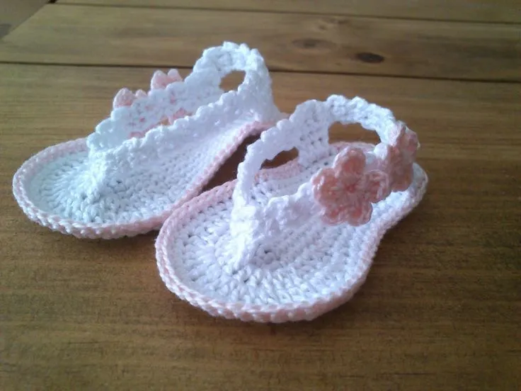 zapatitos a crochet para niña - Buscar con Google | Sandalias a ... zapatitos a crochet para niña - Buscar con Google | Sandalias a ...