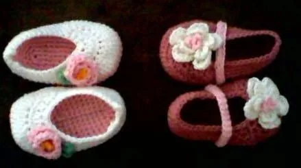 Zapatitos de crochet: Tutorial | . . . . . . . . . . . . El ...