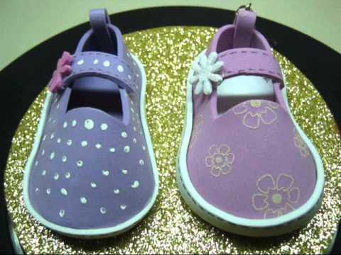 ZAPATITOS EN FOAMI O GOMAEVA CATALOGO PARA BABYSHOWER ARTFOAMICOL ...