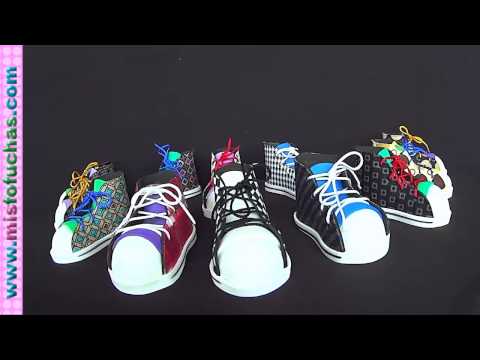 Zapatitos en foamy para recordatorios y baby shower - Converse all ...