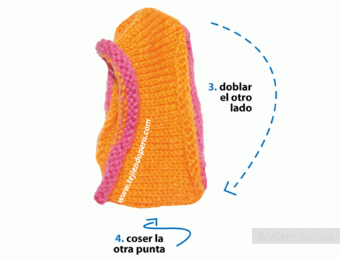 Zapatitos Kimono Bebe Tejidos con 2 Agujas - Patrones Crochet Zapatitos Kimono Bebe Tejidos con 2 Agujas - Patrones Crochet