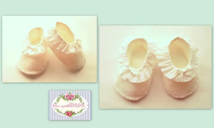 zapatitos de tela on Pinterest | Zapatos, Bebe and Patrones zapatitos de tela on Pinterest | Zapatos, Bebe and Patrones