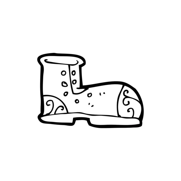 zapato de payaso de dibujos animados — Vector stock ... zapato de payaso de dibujos animados — Vector stock ...