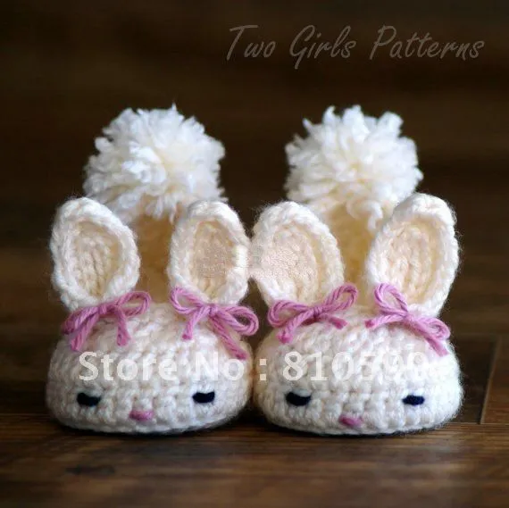 Zapatos de niña tejidos - Imagui
