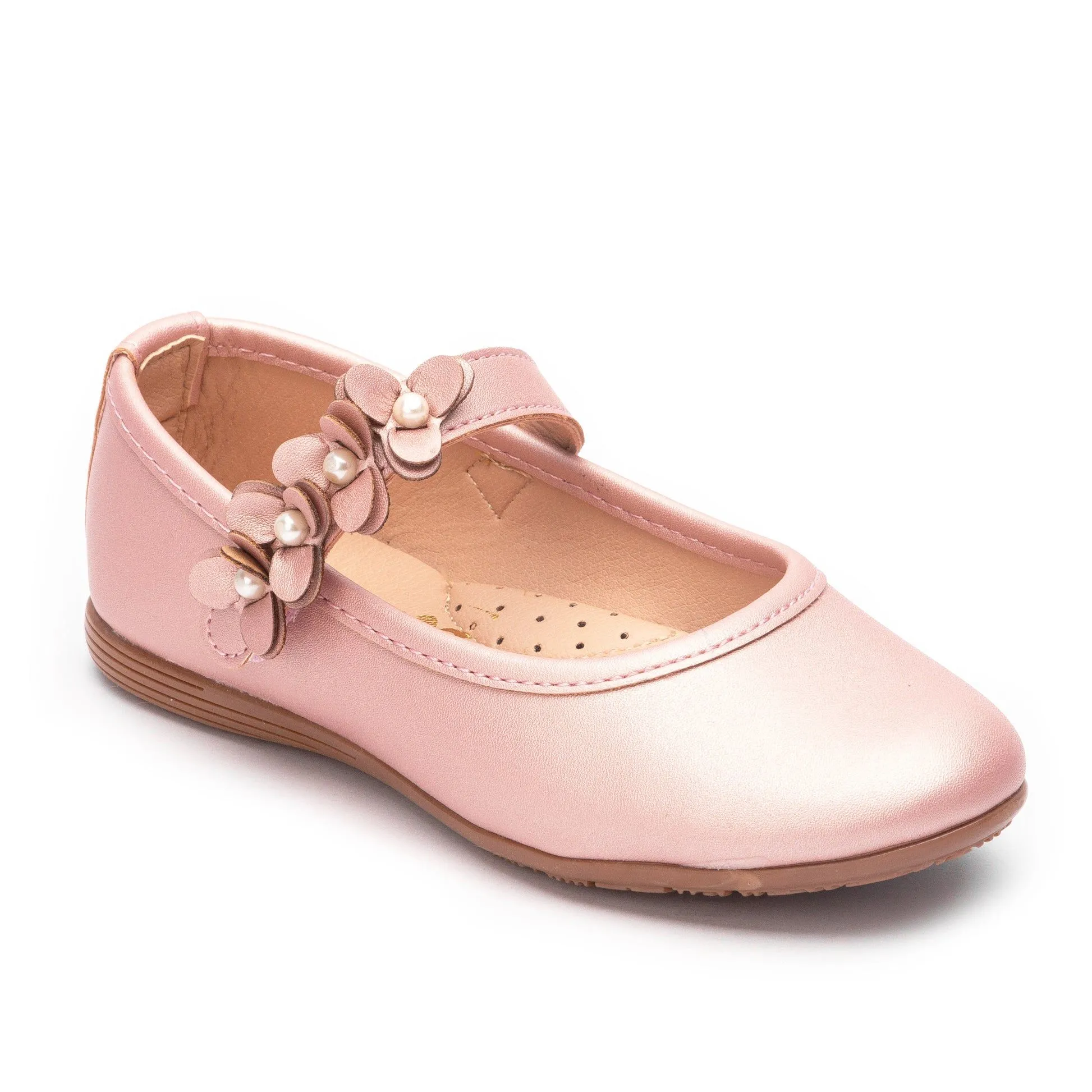 Zapato tipo Balerina color Champagne y Nacar para niña Jakuna 23894 – La  Gran Barata Zapaterías