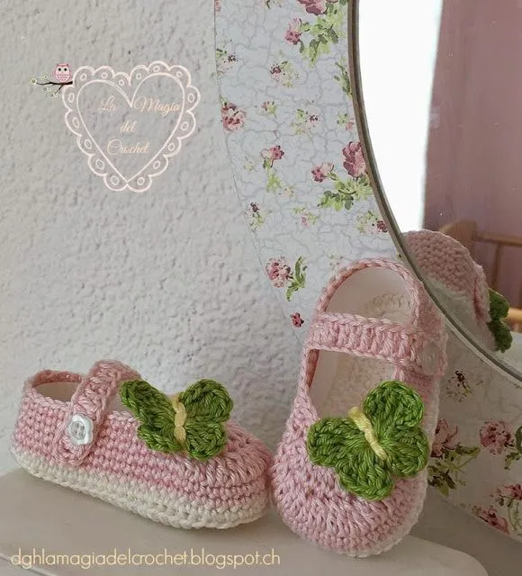 ZAPATOS DE BEBÉ A CROCHET PASO A PASO CON VÍDEO TUTORIAL ... ZAPATOS DE BEBÉ A CROCHET PASO A PASO CON VÍDEO TUTORIAL ...