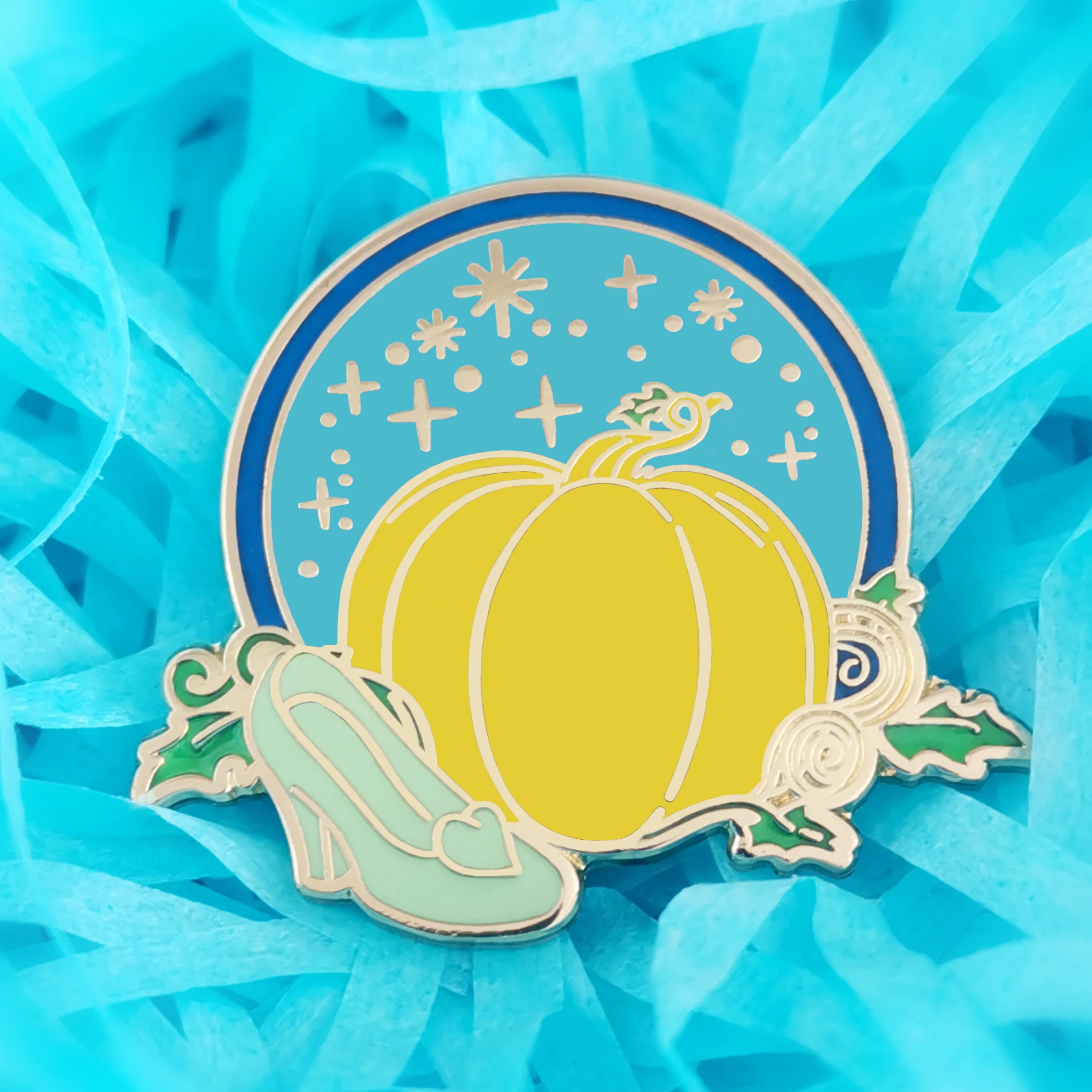 Zapatos de coche y cristal de calabaza de Cenicienta, Pin de esmalte duro,  broche de medalla de estilo de cuento de hadas, broche de mochila, joyería,  accesorios de moda Gif - AliExpress