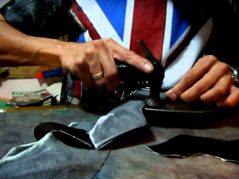 ZAPATOS HECHOS A MANO 3 DOBLADO - YouTube