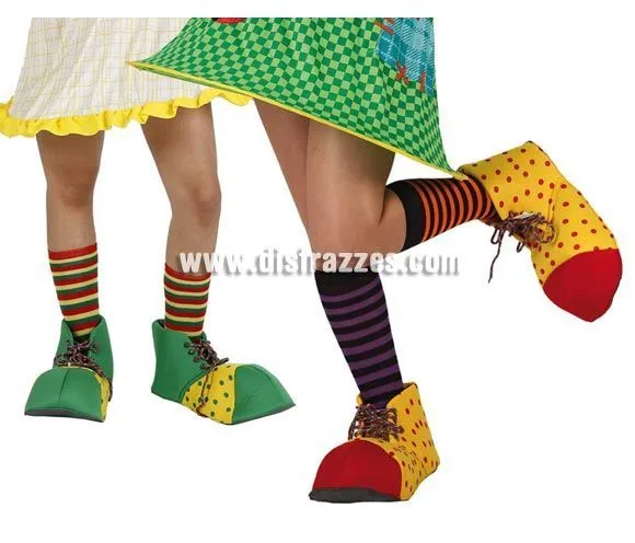 Zapatos de Payaso de 25 cm. para niños 2 mod. surt | Disfrazzes ... Zapatos de Payaso de 25 cm. para niños 2 mod. surt | Disfrazzes ...