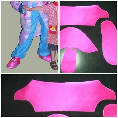 Zapatos de payaso con botellas - Imagui