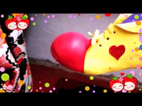 Zapatos de payaso en fommi o goma eva.. - YouTube Zapatos de payaso en fommi o goma eva.. - YouTube