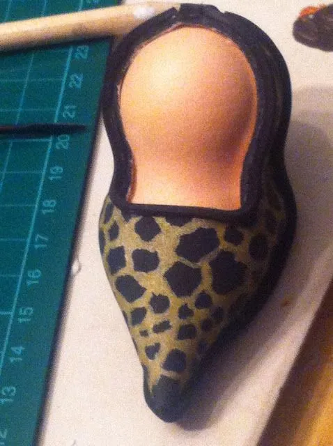 fofuchas-pospolinas: Zapato de leopardo de goma eva y tacon fofuchas-pospolinas: Zapato de leopardo de goma eva y tacon