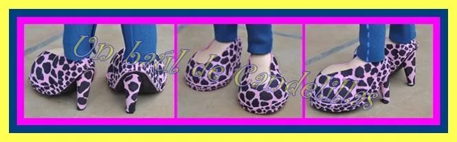 Zapatos de tacón para fofucha | Un baúl de candelillas Zapatos de tacón para fofucha | Un baúl de candelillas