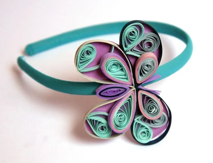 Zarcillos, Joyas con Papel de Colores | Filigrana - quilling ...