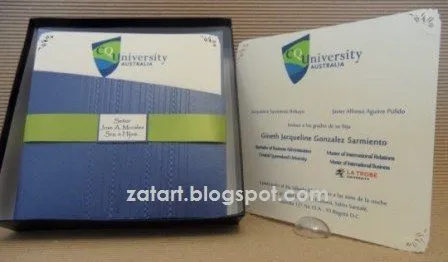 zatart: Originales invitaciones para grado de profesional y dos ... zatart: Originales invitaciones para grado de profesional y dos ...