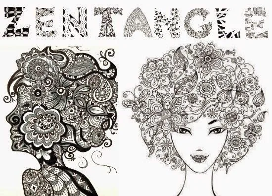 Que son los Zentangles?, ¿Como se hacen?... <sub>Garabatos con ... Que son los Zentangles?, ¿Como se hacen?... <sub>Garabatos con ...