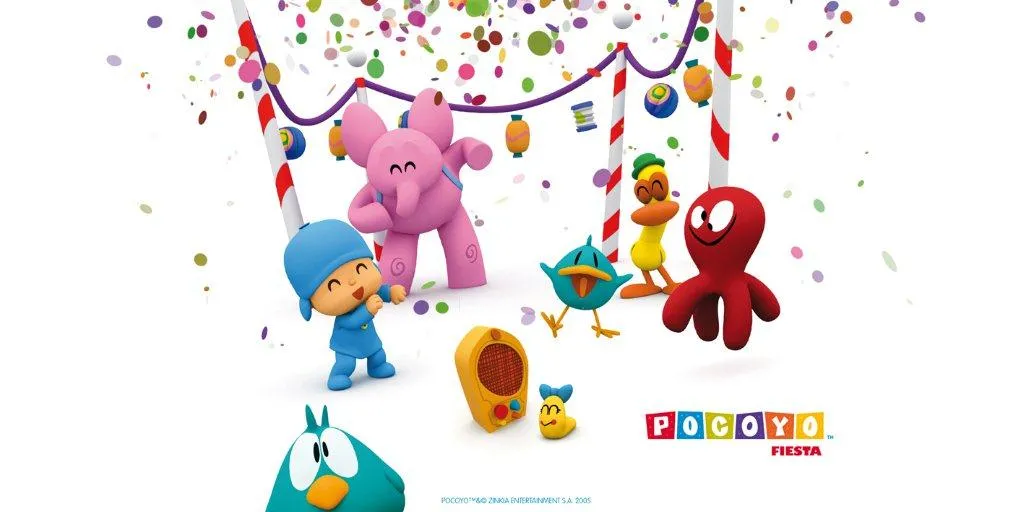 Pocoyo de fiesta - Imagui