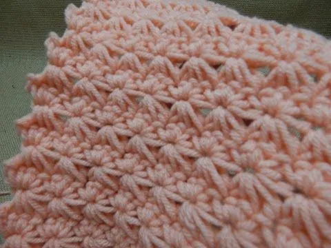 Como tejer el punto mandarina a crochet - Imagui