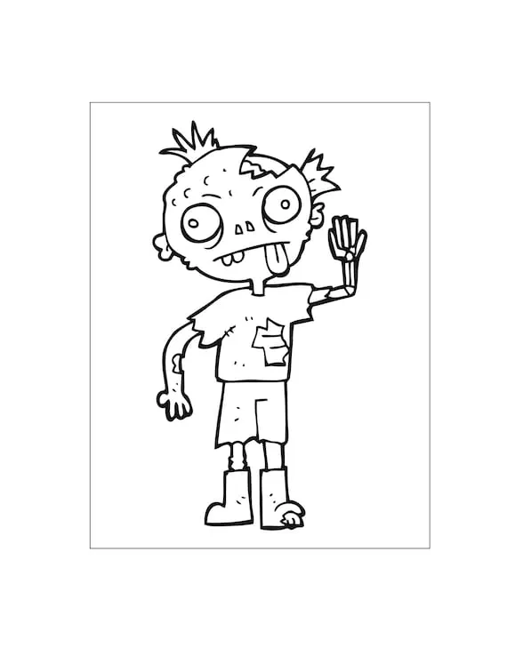 Zombie 20 Dibujos para colorear Dibujos para colorear Zombie - Etsy México Zombie 20 Dibujos para colorear Dibujos para colorear Zombie - Etsy México