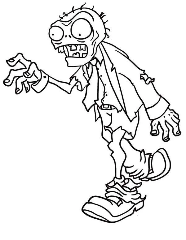 S ZOMBIES Colouring Pages