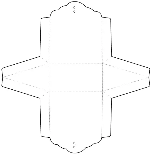 ZONA DE MANUALIDADES: Caja triangular ZONA DE MANUALIDADES: Caja triangular