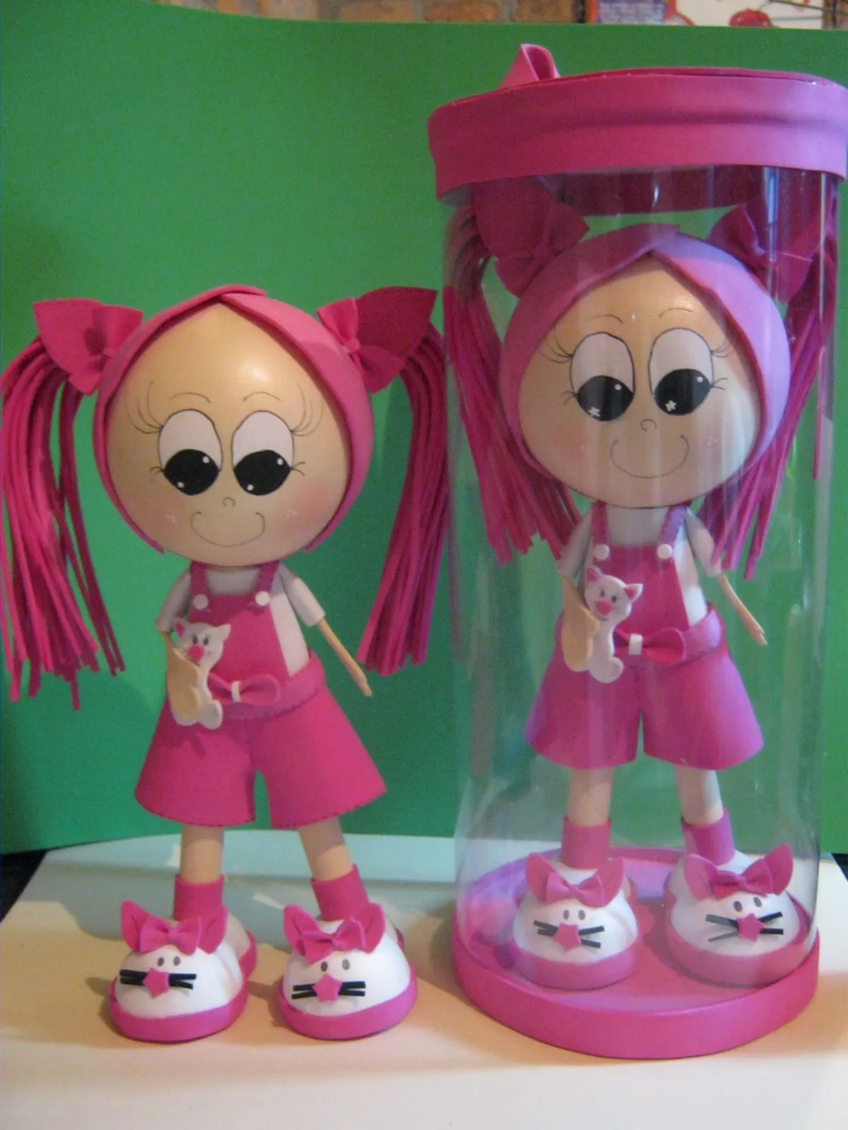 ZONA PURPURA: Fofucha Niña Muñecos Decorativos En Foami y Goma Eva ZONA PURPURA: Fofucha Niña Muñecos Decorativos En Foami y Goma Eva