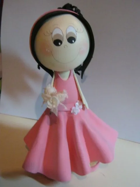 ZONA PURPURA: Patrones Fofucha Quinceañera Vestido Elegante Rosado ZONA PURPURA: Patrones Fofucha Quinceañera Vestido Elegante Rosado