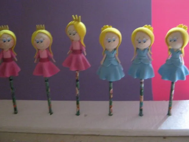 ZONA PURPURA: Patrones Fofulapices Princesas Disney ZONA PURPURA: Patrones Fofulapices Princesas Disney