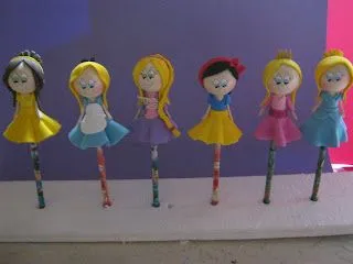 ZONA PURPURA: Patrones Fofulapices Princesas Disney ZONA PURPURA: Patrones Fofulapices Princesas Disney