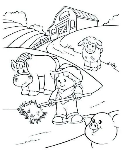 Dibujos para colorear la zona rural y urbana - Imagui Dibujos para colorear la zona rural y urbana - Imagui