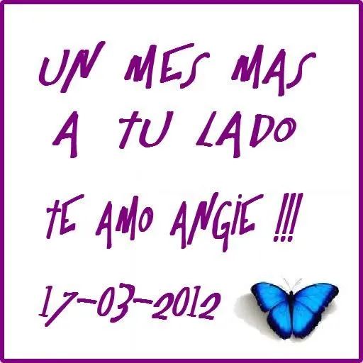 Zona Toxica ☣: ღღ.. Un mes mas a tu lado... Zona Toxica ☣: ღღ.. Un mes mas a tu lado...