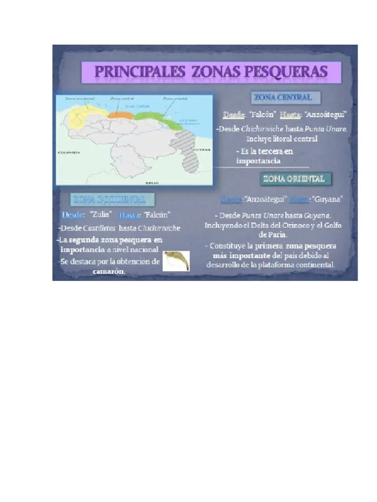 Zonas Pesqueras Marítimas de Venezuela | PDF | Pesquería | Venezuela Zonas Pesqueras Marítimas de Venezuela | PDF | Pesquería | Venezuela