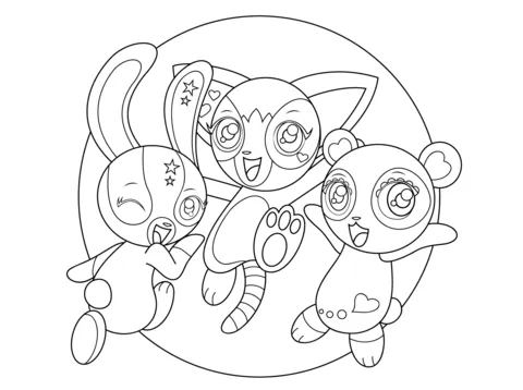 Zoobles Coloring page | Free Printable Coloring Pages Zoobles Coloring page | Free Printable Coloring Pages