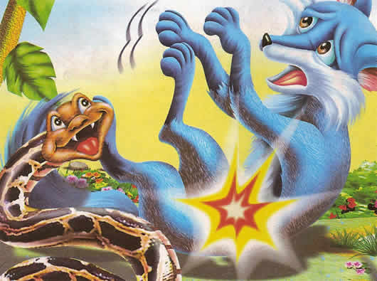 La zorra y la serpiente Fábulas Clásicas de Esopo con Moralejas La zorra y la serpiente Fábulas Clásicas de Esopo con Moralejas