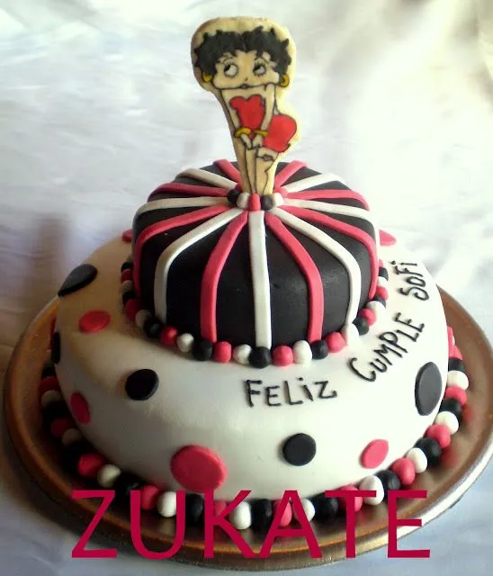 ZUKATE: TORTA BETTY BOOP