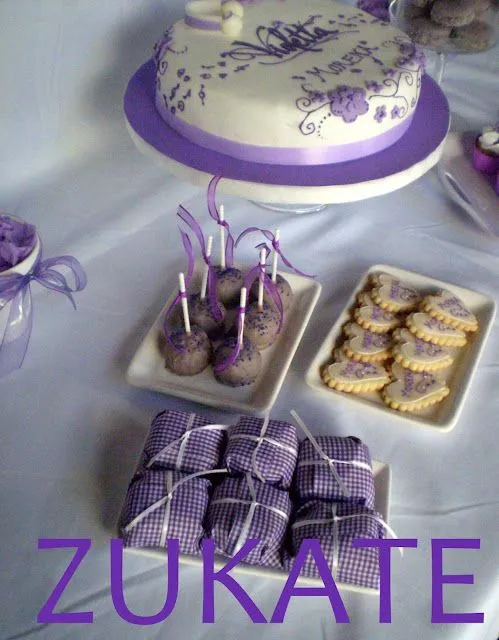 ZUKATE: MESA DULCE DE VIOLETTA