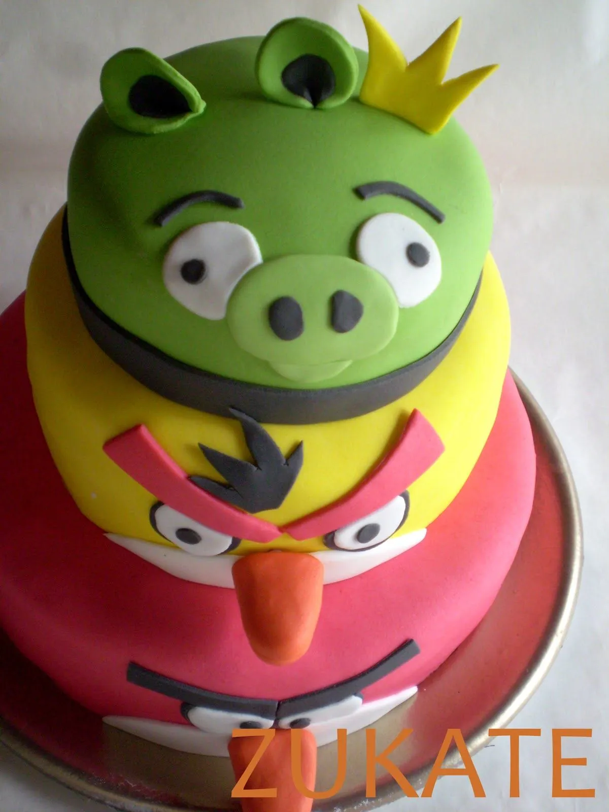 ZUKATE: TORTA ANGRY BIRDS