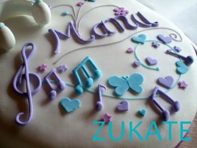 ZUKATE: TORTA PARA UNA FAN DE "