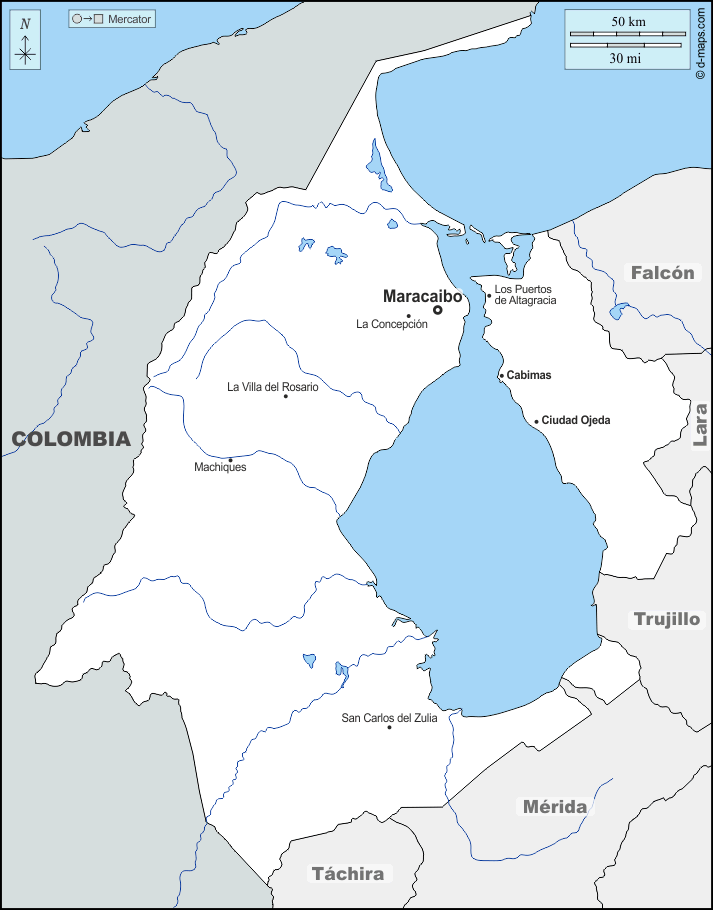 Zulia Mapa gratuito, mapa mudo gratuito, mapa en blanco gratuito, plantilla de mapa fronteras, hidrografía, principales ciudades, nombres Zulia Mapa gratuito, mapa mudo gratuito, mapa en blanco gratuito, plantilla de mapa fronteras, hidrografía, principales ciudades, nombres