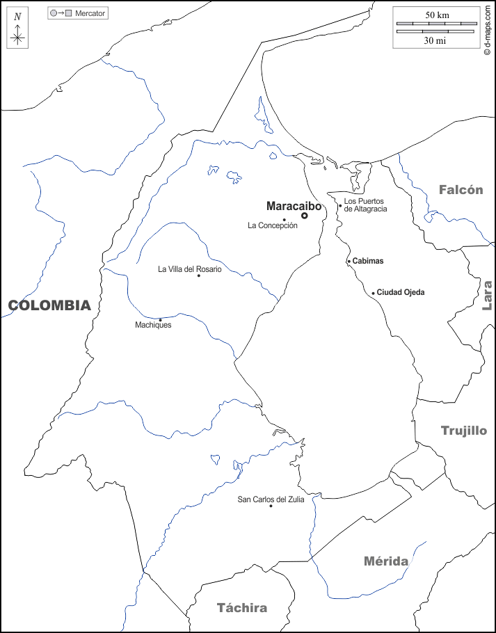 Zulia Mapa gratuito, mapa mudo gratuito, mapa en blanco gratuito, plantilla de mapa fronteras, hidrografía, principales ciudades, nombres, blanco Zulia Mapa gratuito, mapa mudo gratuito, mapa en blanco gratuito, plantilla de mapa fronteras, hidrografía, principales ciudades, nombres, blanco